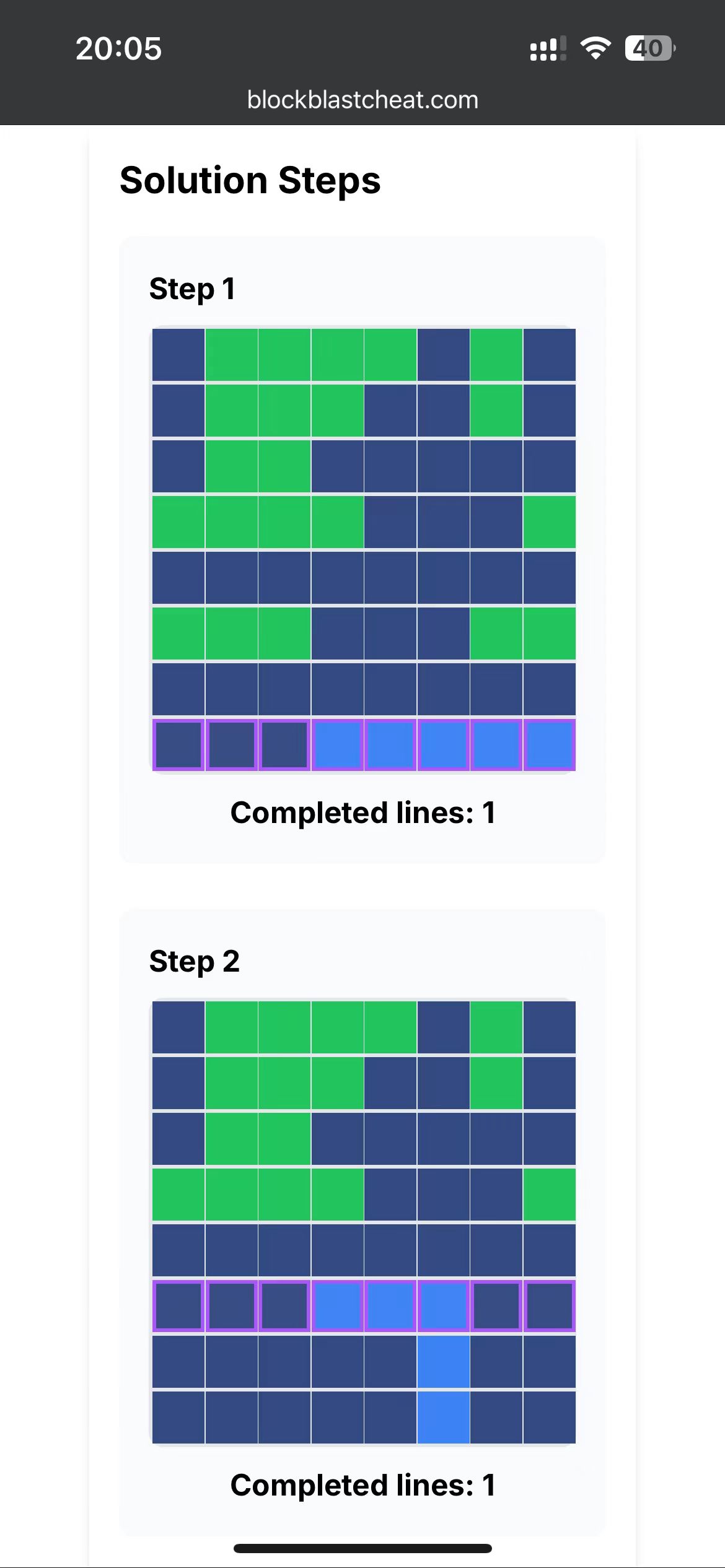 Block Blast Cheat Solution